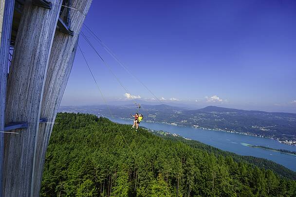 Pyramidenkogel in Keutschach Peter Pan