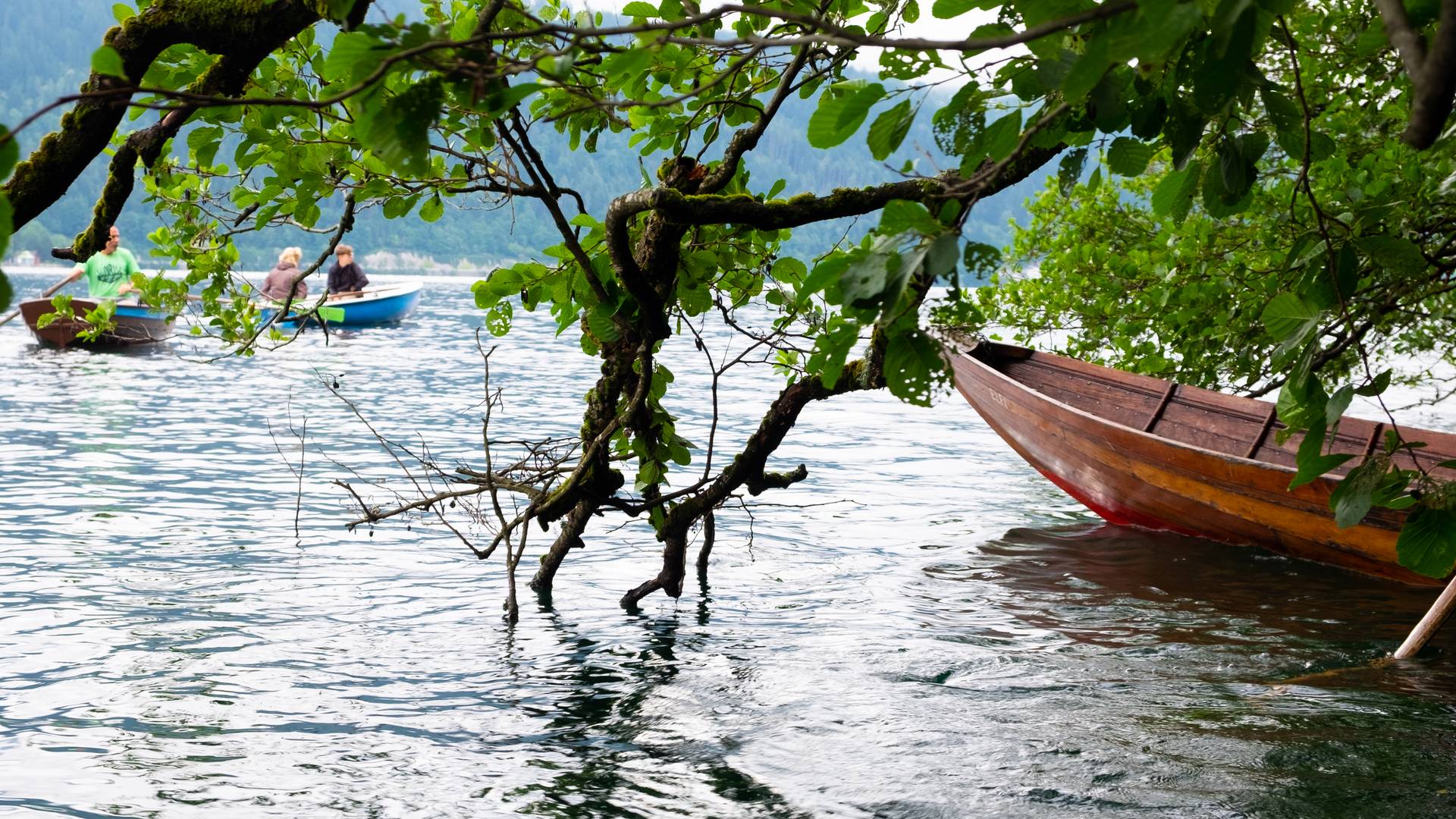 <p>Urlaub zu zweit am Millstätter See, Biwak am Campingplatz; Sabrina Schütt, Buchtenwandern</p>