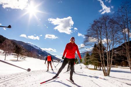 Jazda na bieg&oacute;wkach w karynckich g&oacute;rach Nockberge/Bad Kleinkirchheim