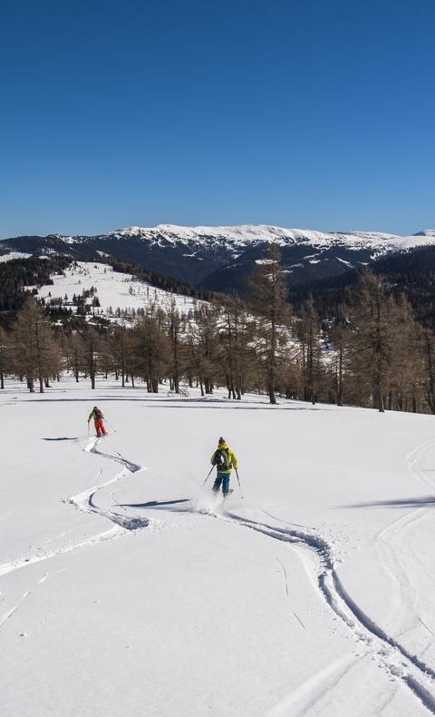 Skitouren in Kärnten, Nockberge-Trail, Katschberg