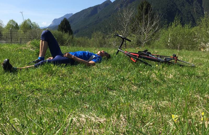 <p>Radfahren Ciclovia Alpe Adria Radweg, Roland</p>