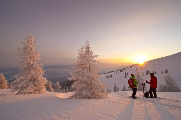 Schneeschuhwandern auf der Gerlitzen