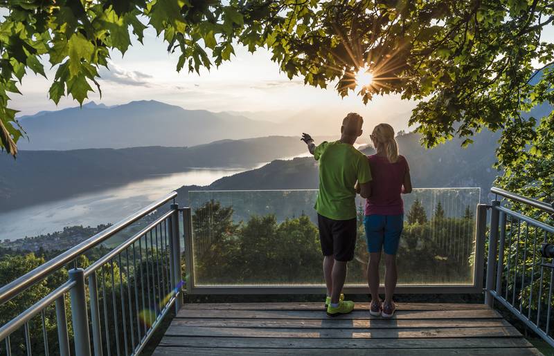 Millstätter See, Sternenbalkon, Zeit zu zweit, Aussicht