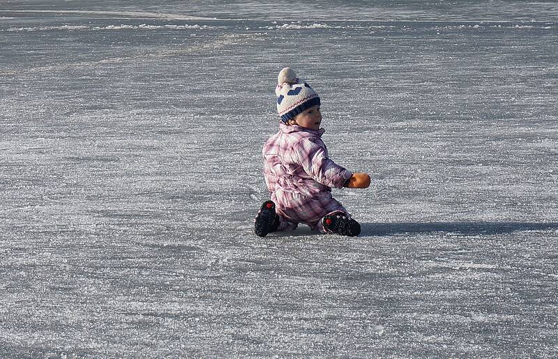 Eislaufen am Längsee in Mittelkärnten