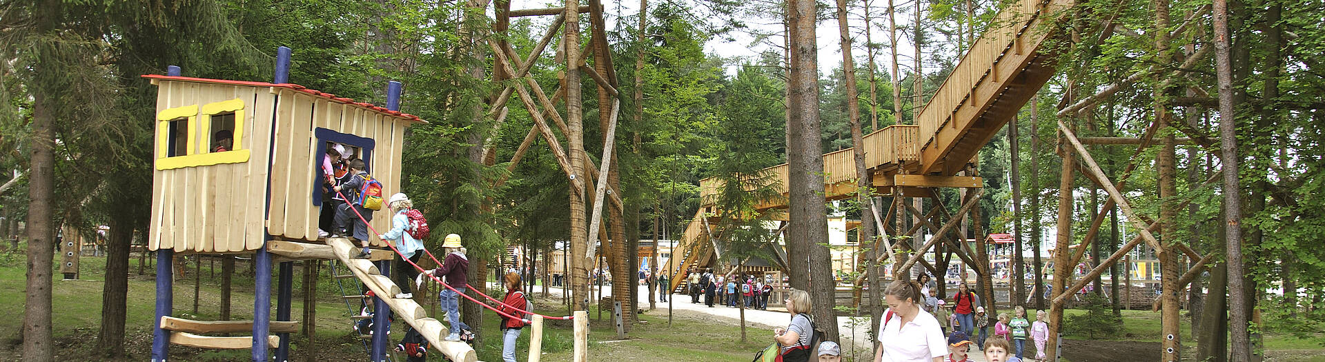 Walderlebniswelt in St. Kanzian am Klopeiner See Südkärnten