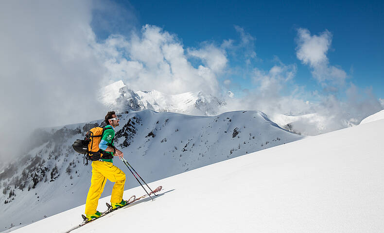 Skitourengenuss am Goldeck