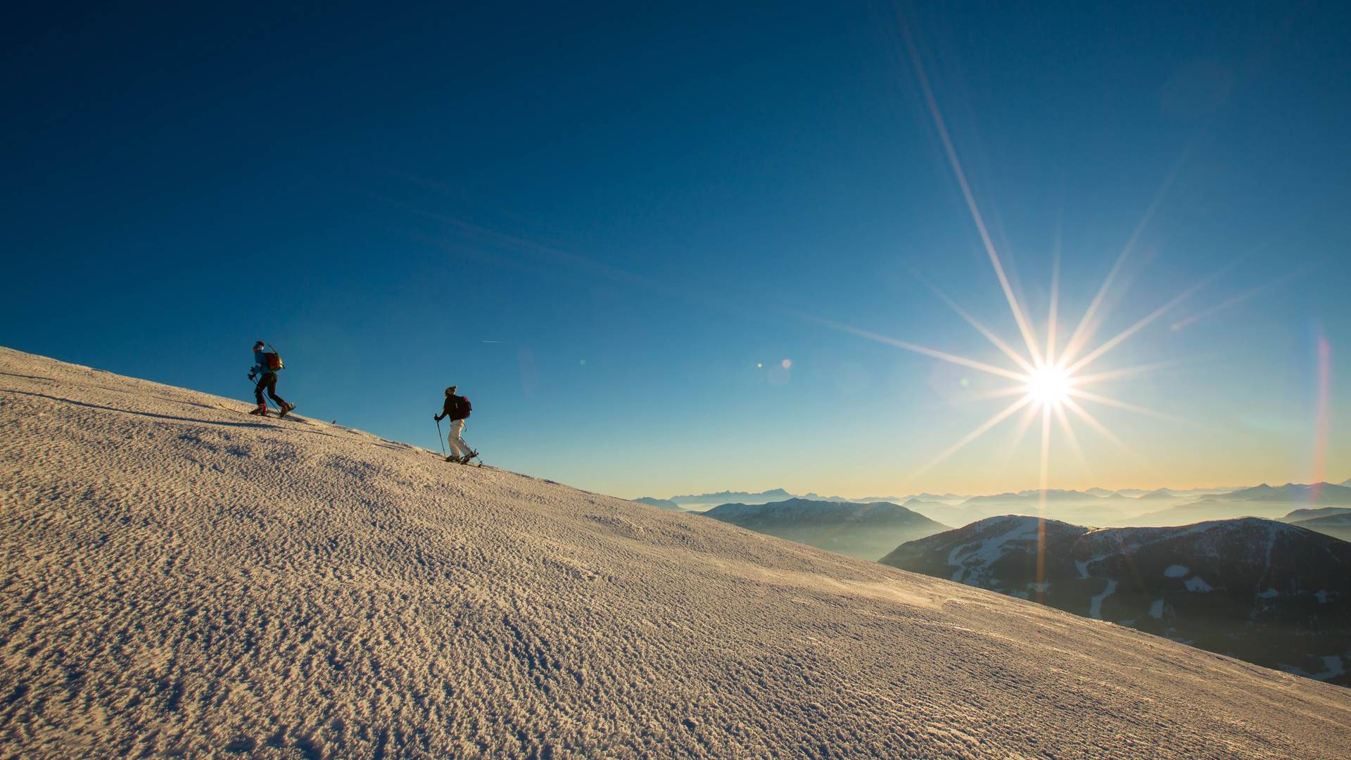 Skitourengenuss am Falkert