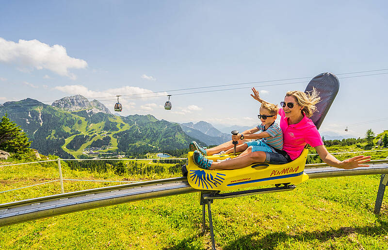 Abenteuerlust in der Region Nassfeld-Pressegger See_Sommerrodelbahn