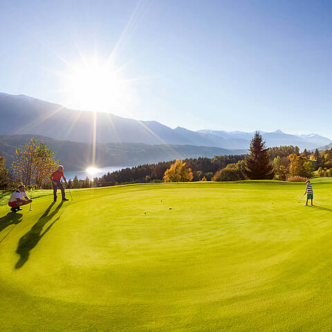 Millstatt Golf mit Generationen