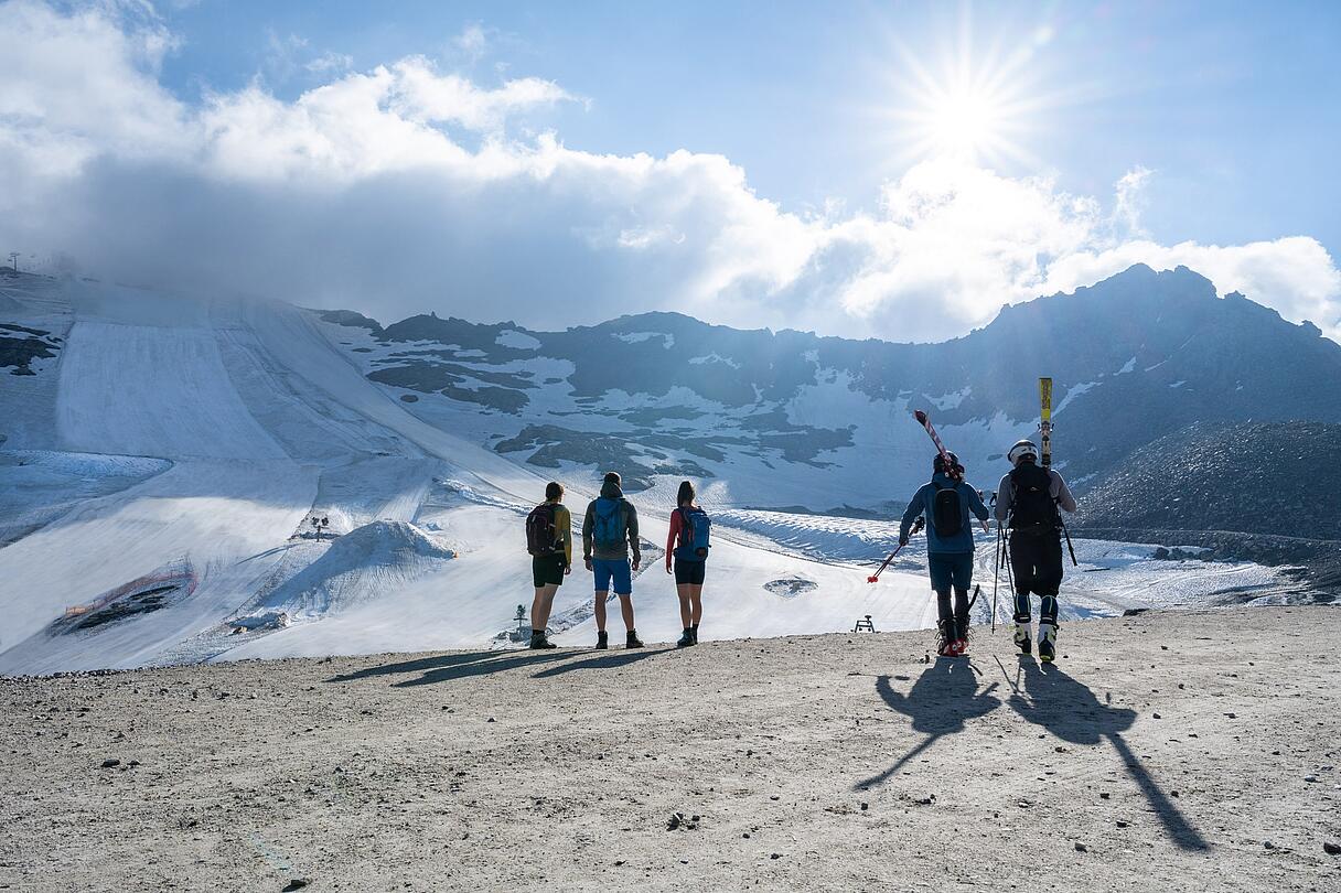 Mölltaler Gletscher Sonnenskilauf Mölltaler Gletscher Sonnenskilauf