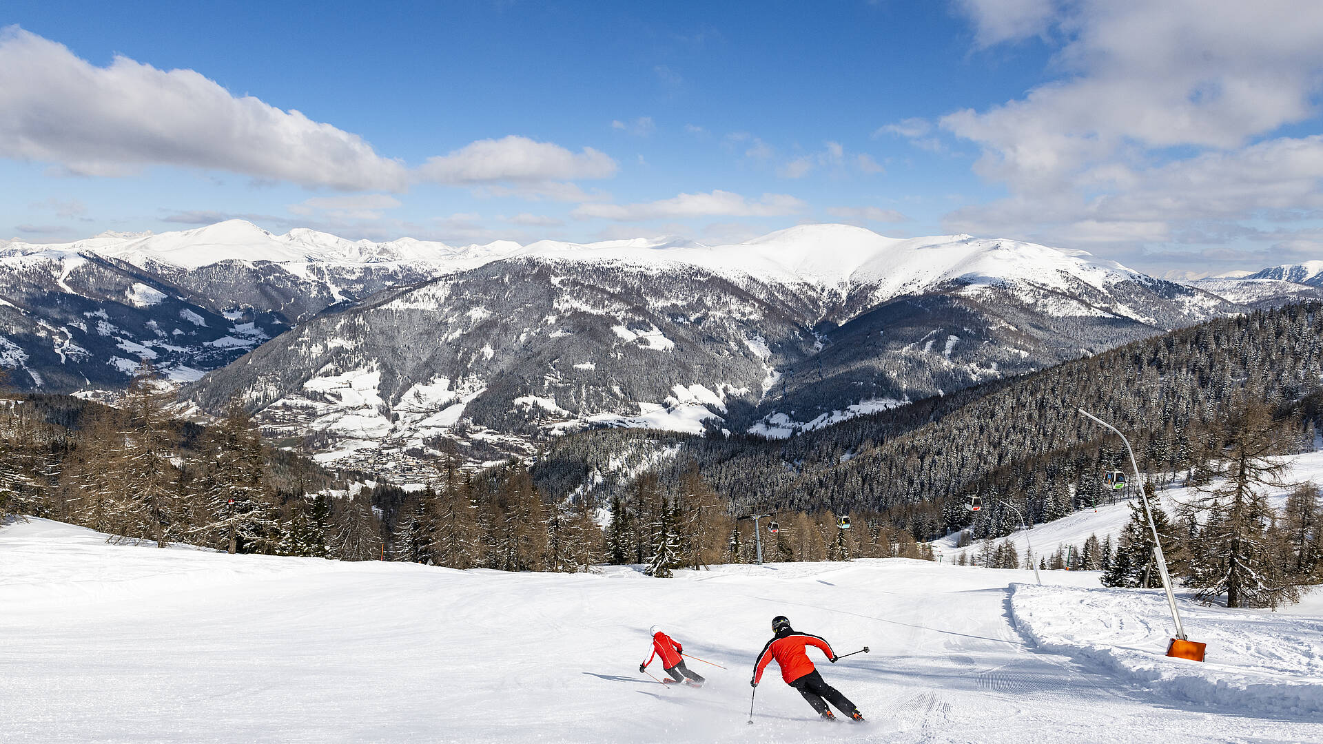 Skifahren Kaiserburgabfahrt Bad Kleinkirchheim