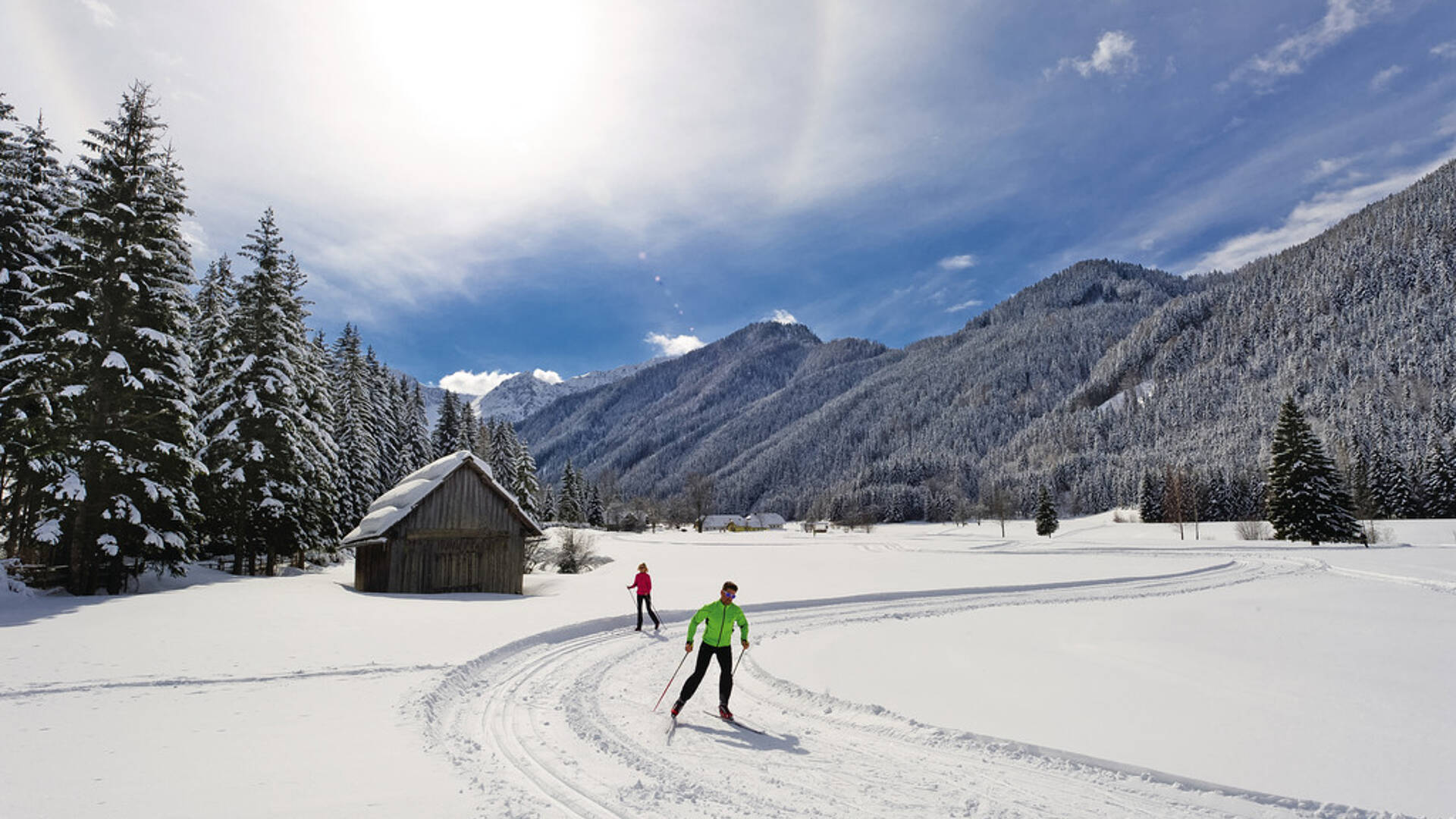 Nagglerhof Weissensee_Langlaufen