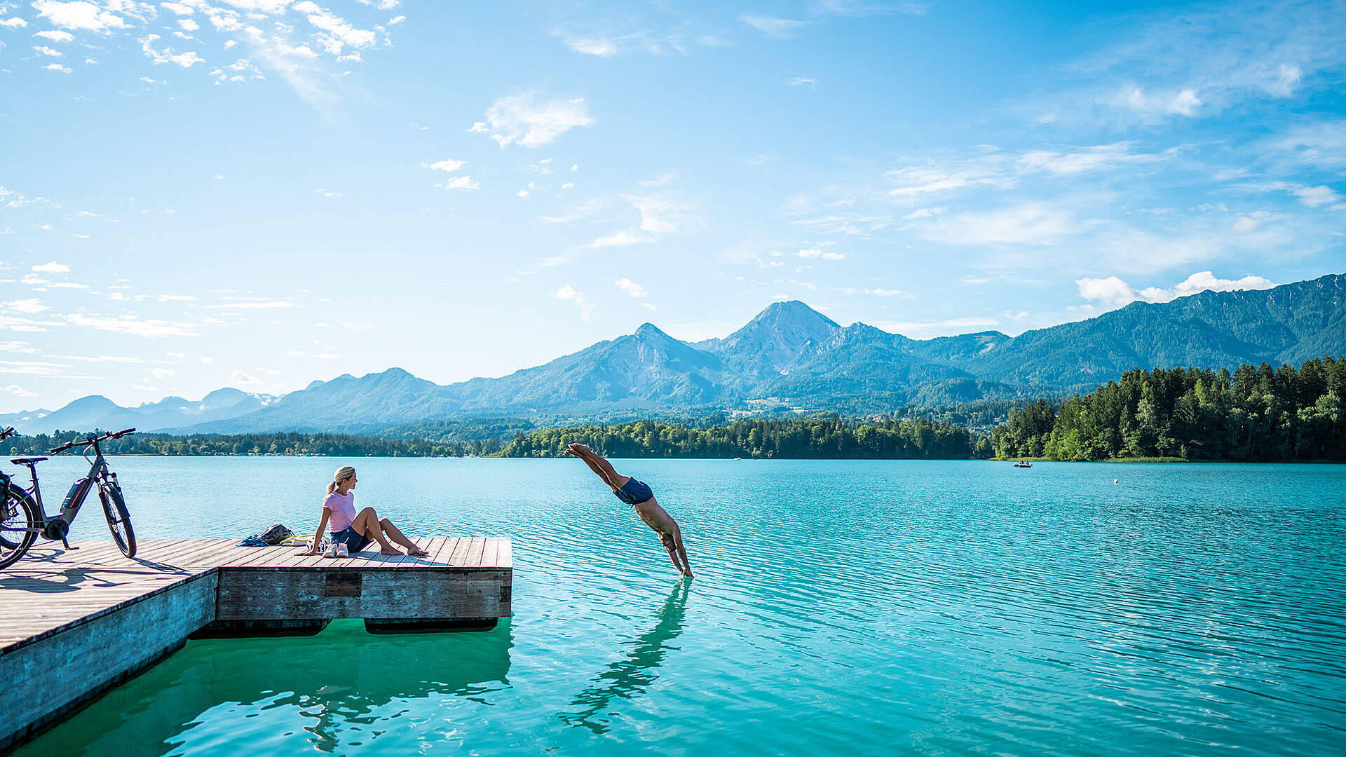 Seen-Schleife Faaker See 
