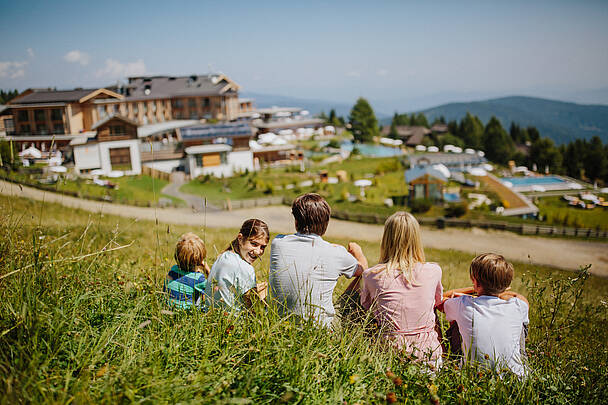 Familie im Mountain Resort Feuerberg