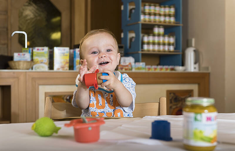 Hotel Sonnelino Baby Schlemmerbuffet