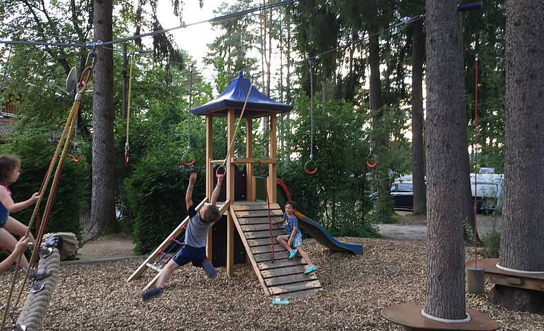 Spielplatz am Camping Anderwald