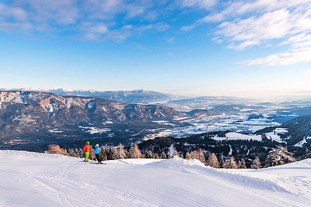 Region Villach Winter Dreilaendereck Ski MichaelStabentheiner 14 