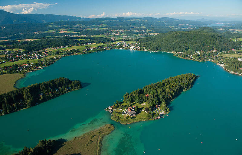 Der Faaker See von Oben