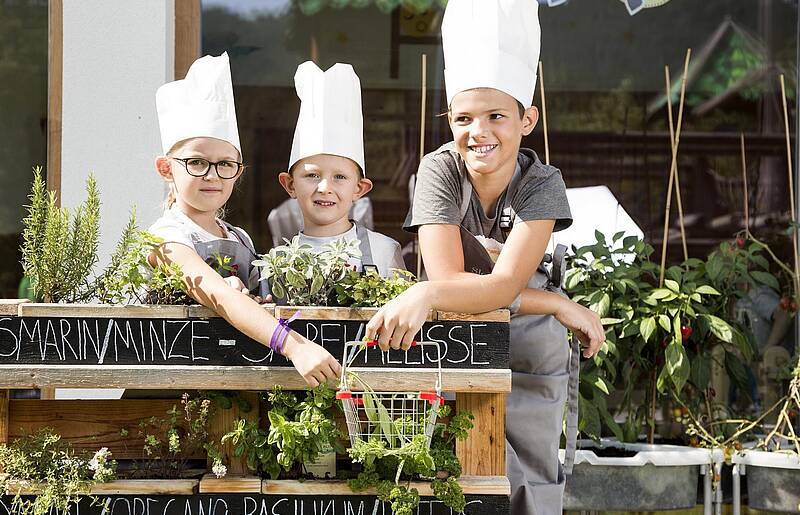 Familienhotel Kreuzwirt am Weissensee und die Minikoeche