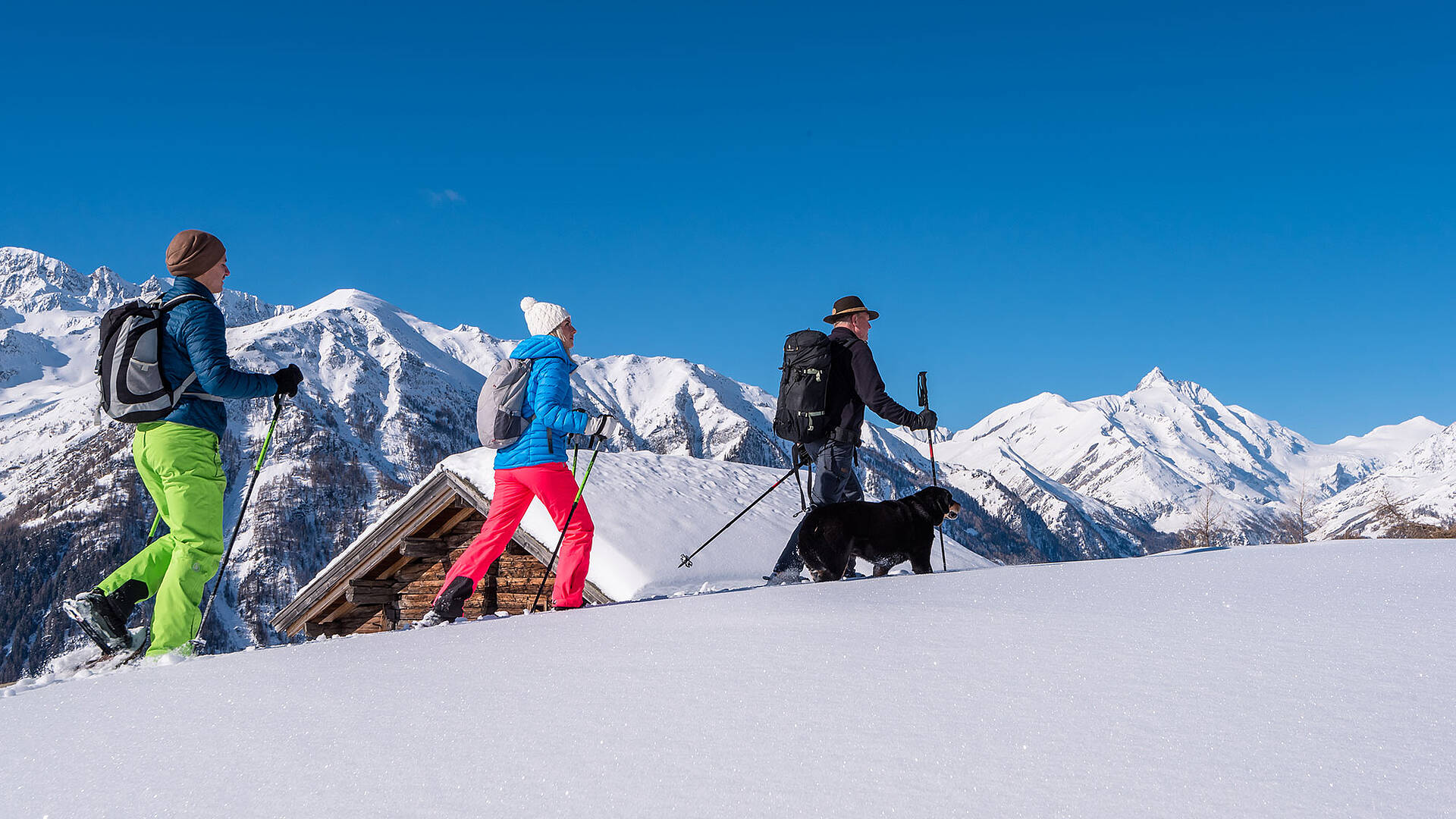 Schneeschuhwandern in Heiligenblut