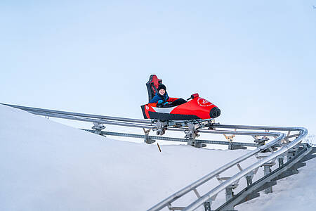 Snowtubing w Bad Kleinkirchheim. 