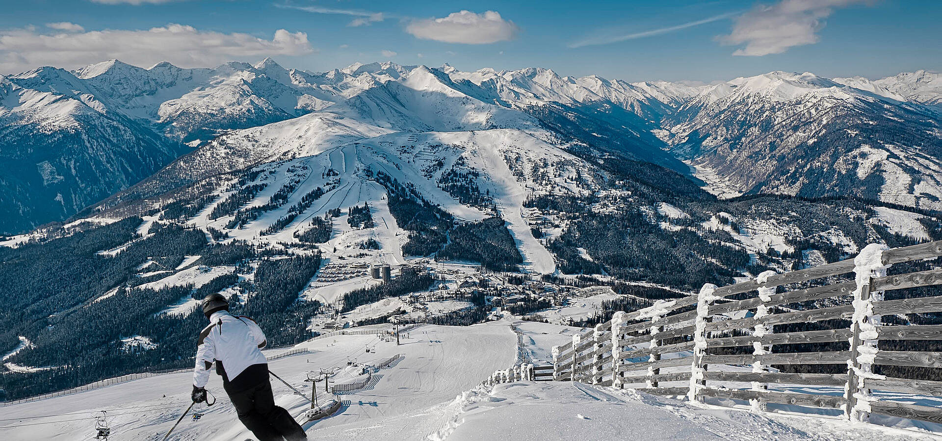 Katschberg_Skifahren mit Panorama