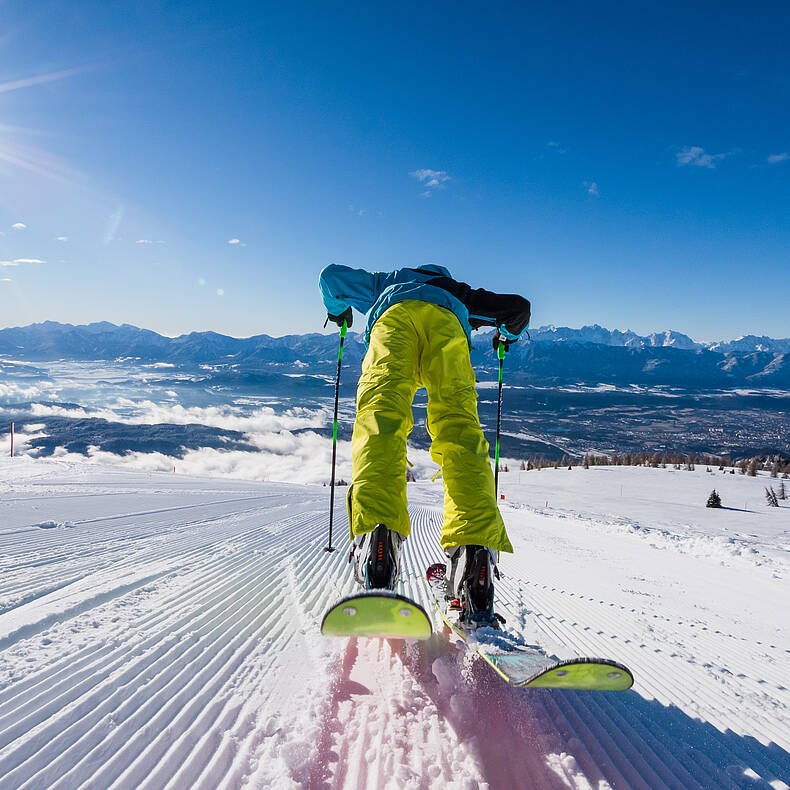 Villach Advent Winter Skifahren Gerlitze