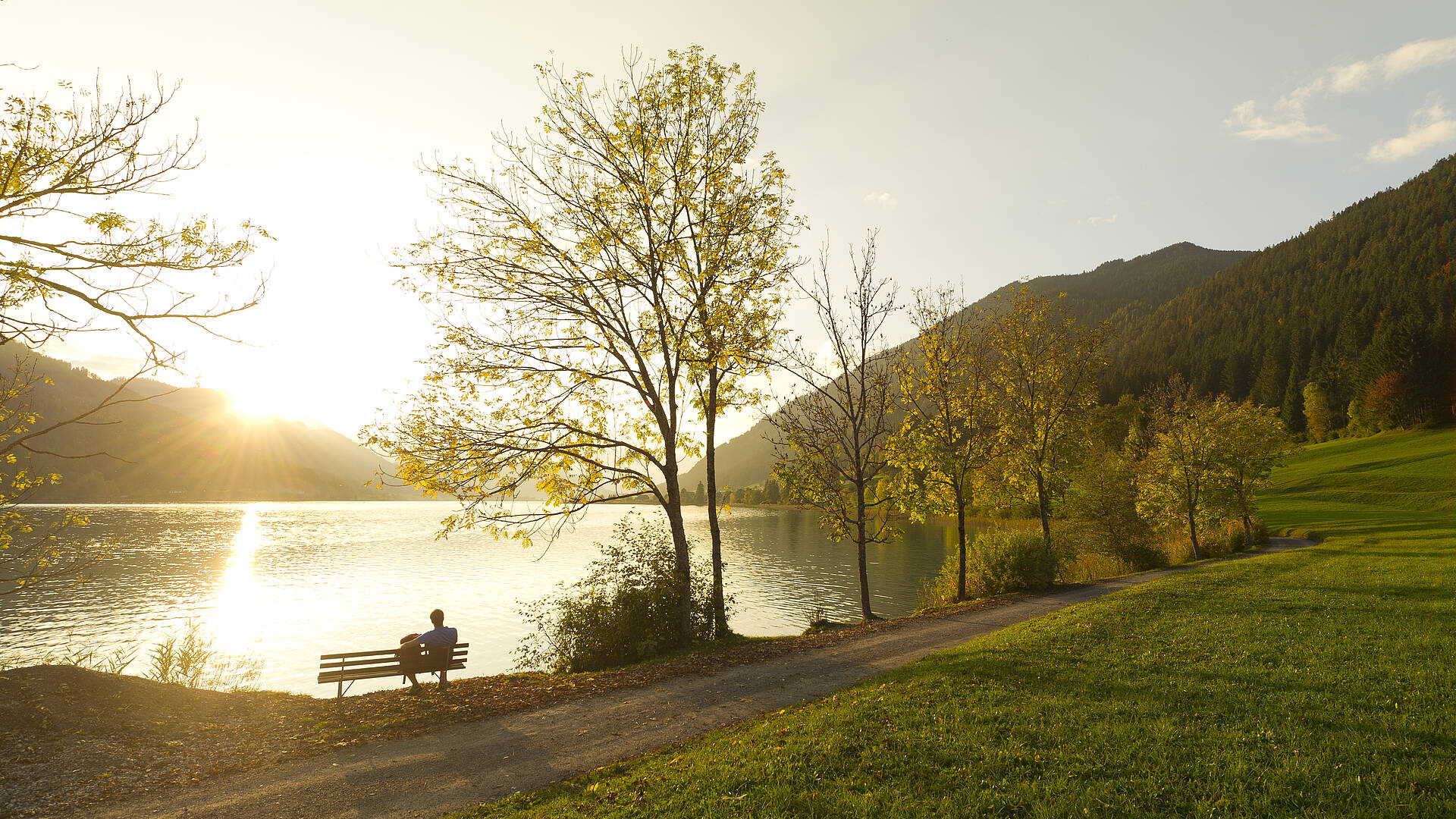 Wandern am Weissensee