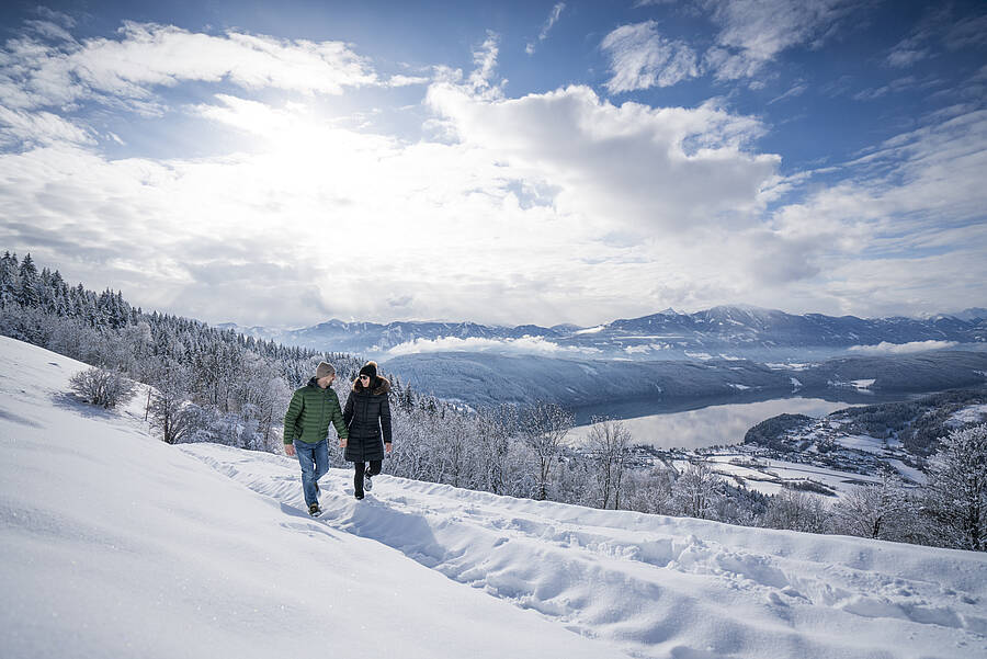 Winter am Millstaettersee