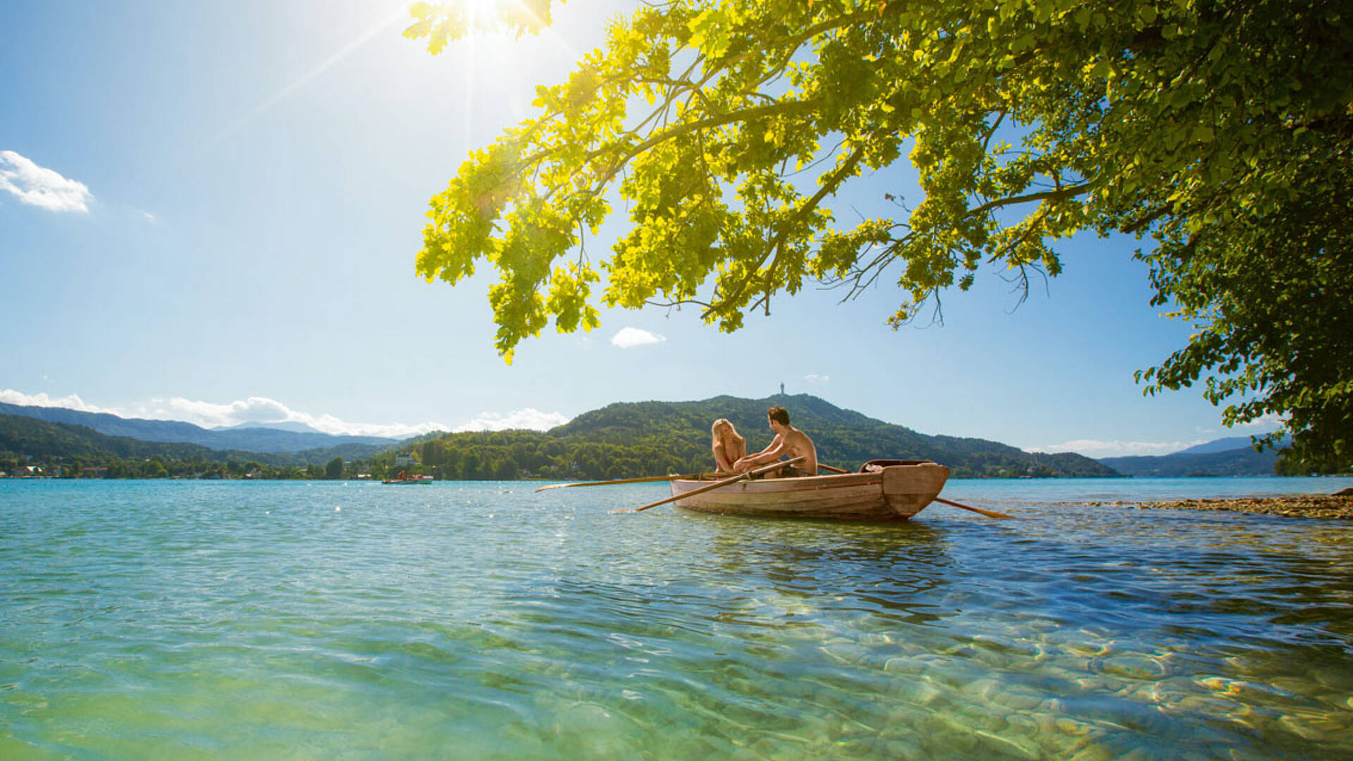 Ruderboot am Wörthersee