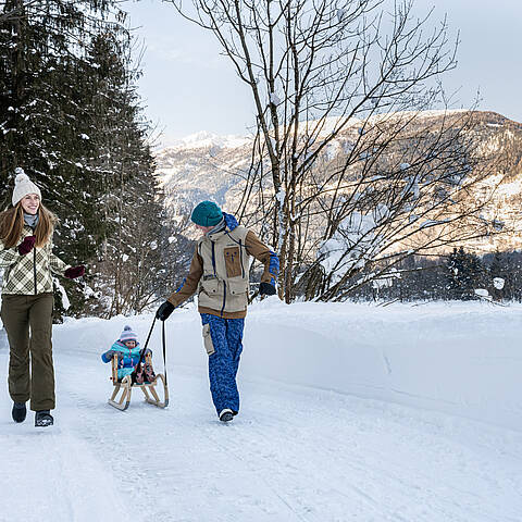 Mölltaler Gletscher - Flattach - Familien-Schlittenfahrt