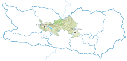 Nockberge map