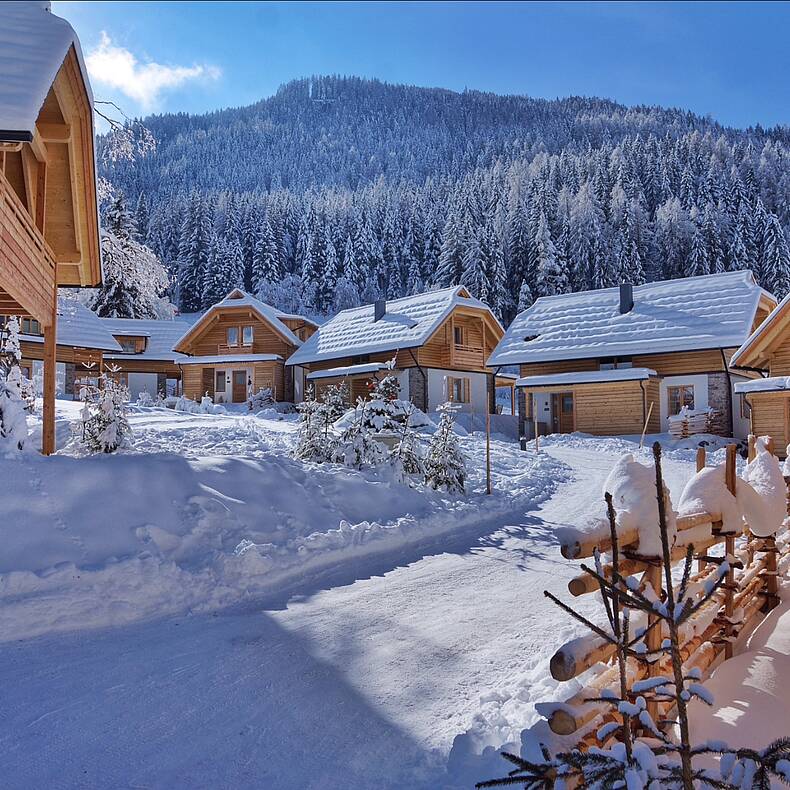 Hotel Trattlerhof in Bad Kleinkirchheim_Trattlers Hof Chalets im Winter